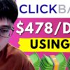 Clickbank Affiliate Marketing: $478 Per Day Using AI (COPY THIS!)