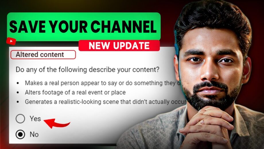 BIG Update Of Altered Content - Monetization Risk, Use of AI On YouTube ? |Reused Content Problem
