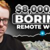 9 Boring But High Paying Remote Jobs (Always Hiring in 2025)