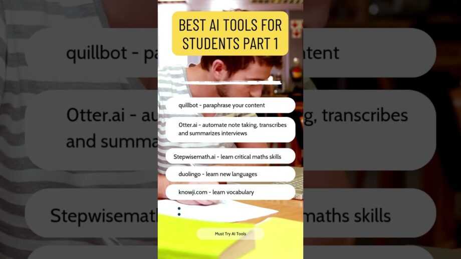 Best AI Tools for Students Part 1 #aitools #students #shorts