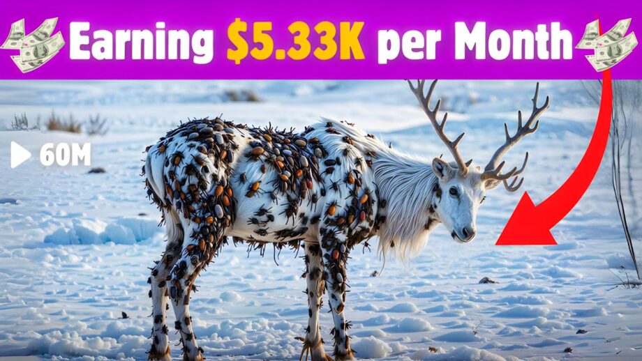 This Faceless AI Channel Made $5.33K in Just 3 Months | AI Animal Rescue Videos
