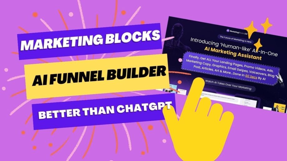 Better Than ChatGPT Marketing Blocks 2 0 AI Funnel Creator