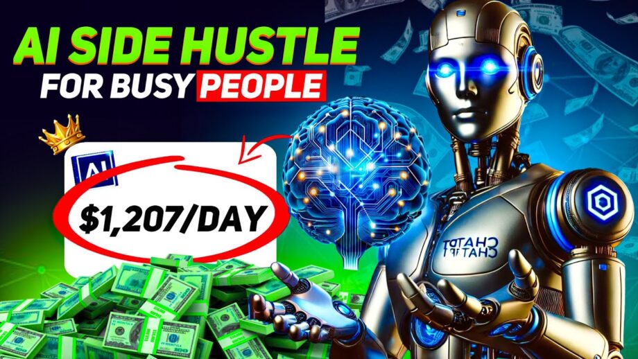 The Best AI Side Hustles (Make Money with AI) Remote job | work from home