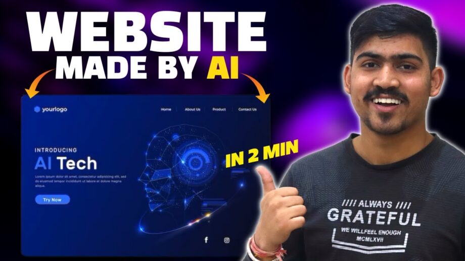 Create Website Using AI 🔥- 3 Best AI Website Builders ✅ | Build Websites in 2 Minutes 🔥🔥