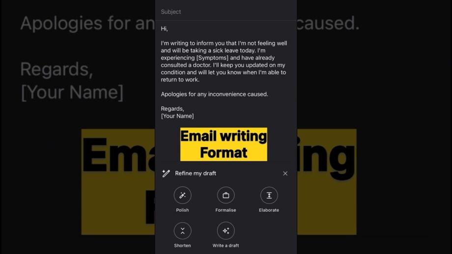 How to write email in English using ChaGPT & Free AI Tools | Email writing format | Hindi #email