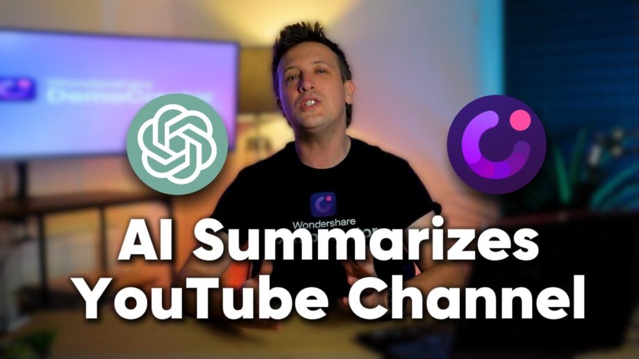 How to summarize a youtube video with AI | DemoCreator AI Clips Generator Tutorial