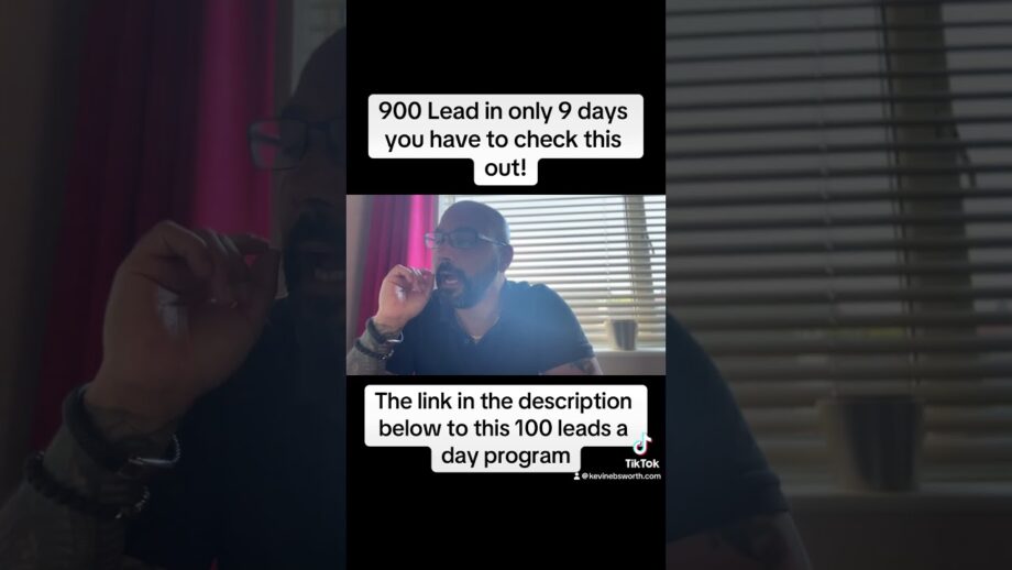 🚀 How I Generated 900 Leads in Just 9 Days – You Won't Believe This! 🚀