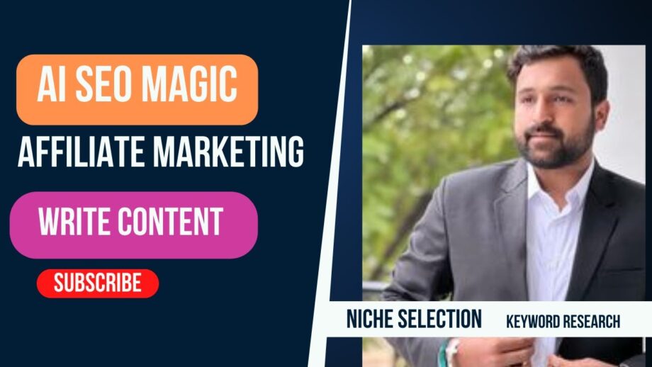 Niche Research for Affiliate Marketing |Keyword Research 2023 |AI SEO Magic Chatgpt Complete Guide