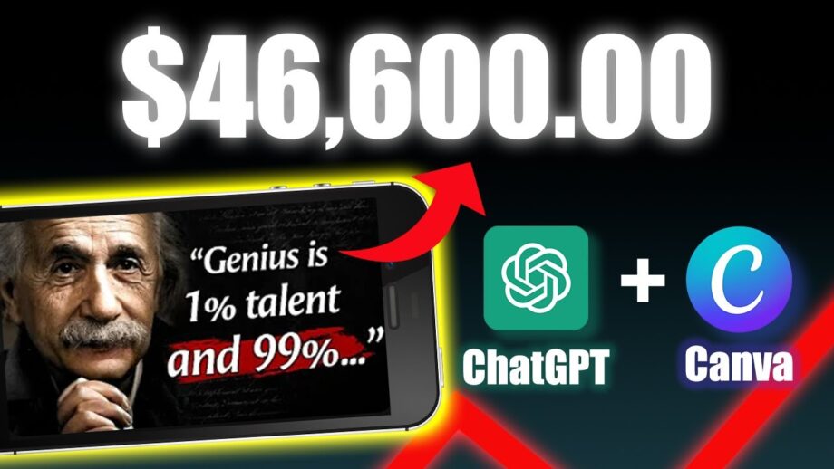 How To Make Passive Income With FACELESS AI Automated Youtube Channel Using ChatGPT ($46,600/Month)