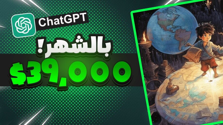 الربح من الذكاء الاصطناعي 39,000$ بالشهر | ChatGPT & Midjourney AI
