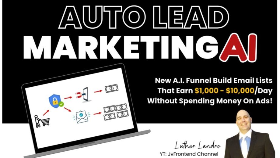 Auto Lead AI Funnel Build Email Lists Generated 1,358 Email Leads From Scratch & Earn $2K in 4 Days