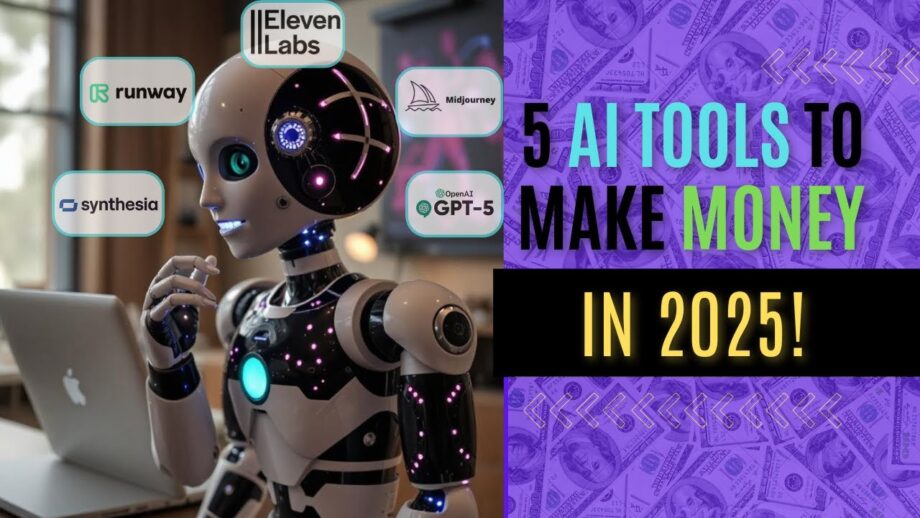 5 AI Tools to Make Money in 2025!