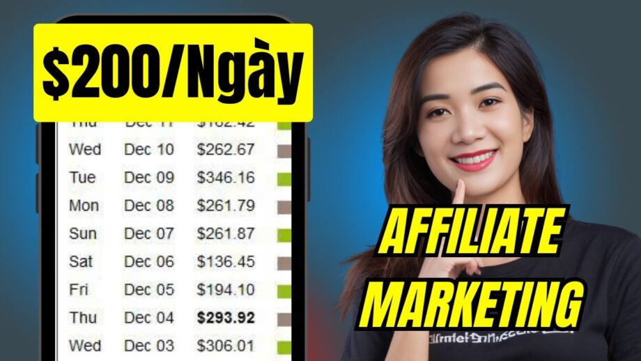 Hướng Dẫn Kiếm $4000/Tháng Từ Affiliate Marketing sử Dụng AI Làm Video Kiếm Tiền Online