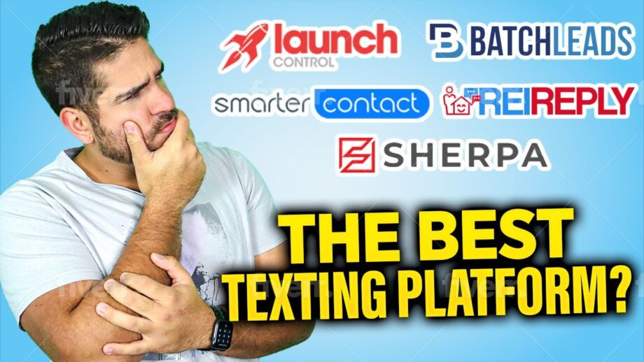 What is the BEST texting(SMS) Platform for Real Estate? TOP 5. 2024