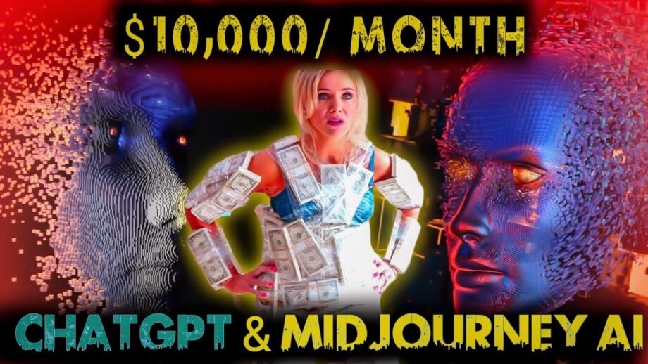 Unleashing the Power of ChatGPT & Midjourney AI: Make $10,000/month Passively
