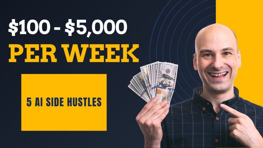 Easy AI Tools for Making Money in 2025 | Best AI Side Hustles