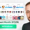 This Faceless AI = $17,000+/mo with Instagram Method (CASE STUDY)