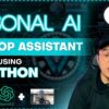 J.A.R.V.I.S - OpenAI + Python  Powered AI Desktop Assistant that Talks Like a Human (FROM SCRATCH!)