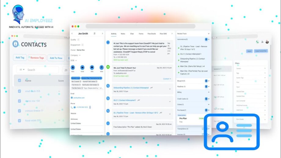 Optimize Customer Relationships with AI Employeez CRM | Try Now for $1!