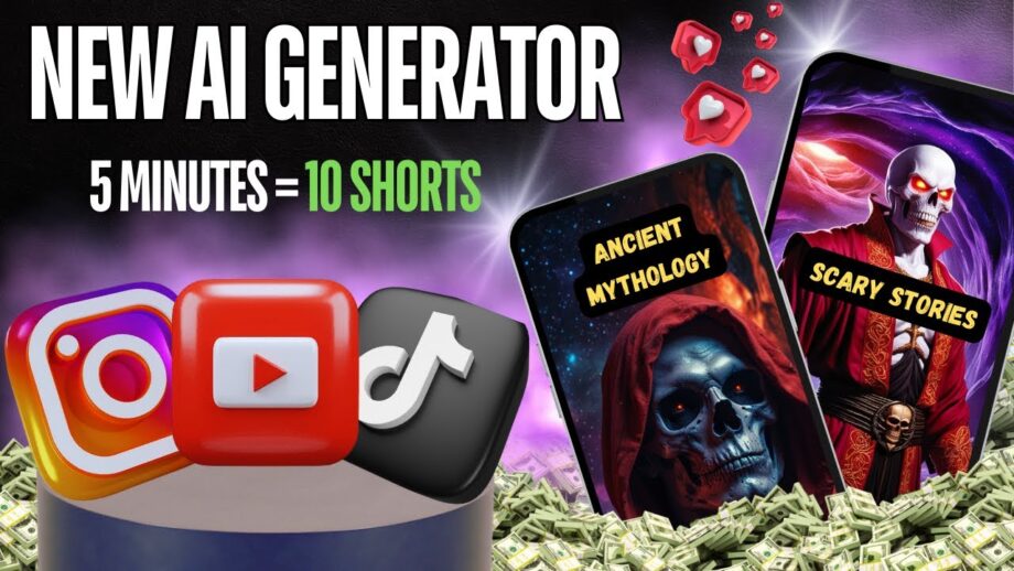 How To Make Viral MONETIZABLE TikTok, YouTube & Instagram Videos With This New AI Video Generator