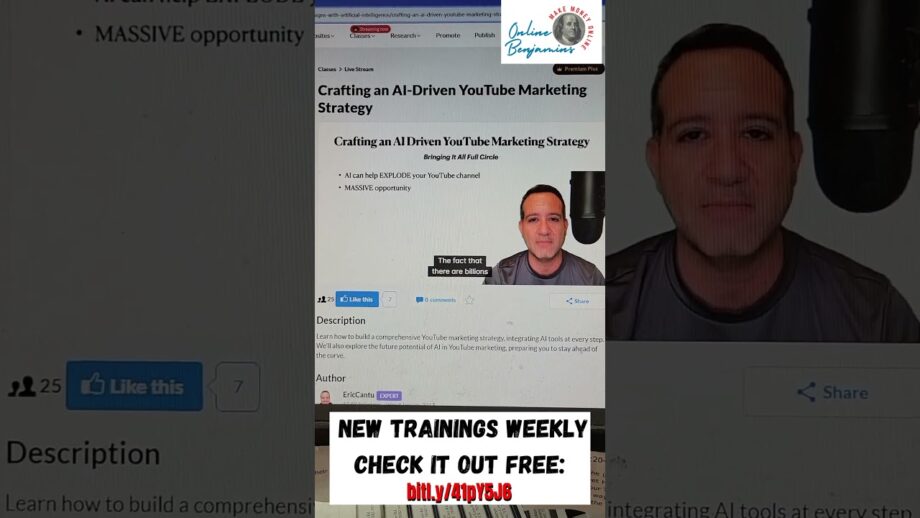How to use AI to Develop an Effective Marketing Strategy for Your YouTube Channel