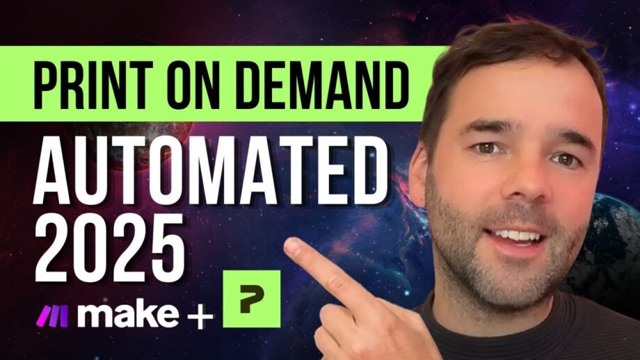 Print On Demand Automation: Build a $10000/Month Store Using AI (2025 Guide)