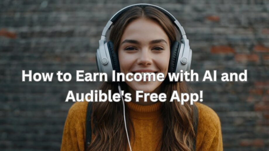 How to Earn Income with AI and Audible's Free App