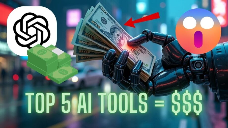 Top 5 AI Tools That Can Make You Money in 2025!