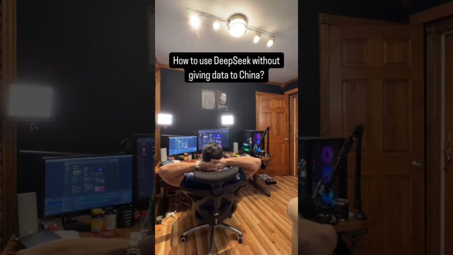How to use deepseek without giving data to china #deepseek #chatgpt