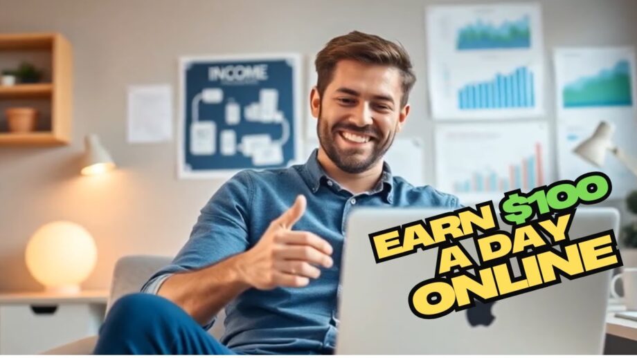 Earn $100/Day Online: Beginner-Friendly Strategies with AI & Automation (2025 Guide)