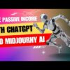 HOW To Make PASSIVE  INCOME With ChatGPT and MIDJOURNEY AI