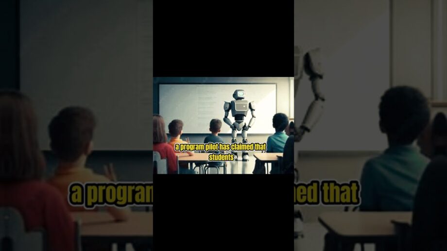AI robots in classrooms #ai #future #school