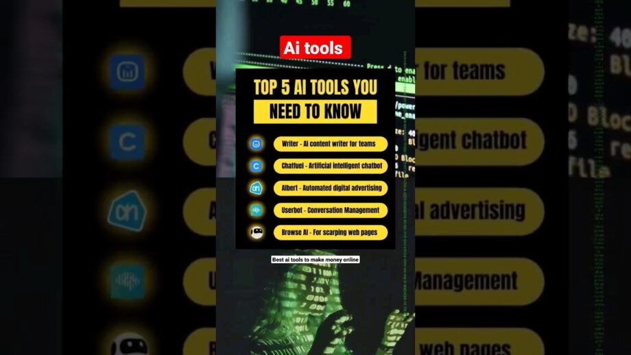 chatgpt4 is crazy but use these AI tools #shorts #makemoneyonline#ai#chatgpt#artificialintelligence
