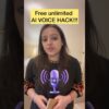 How to use ChatGPT as Free AI Voice Generator Tool | Ritika AI | Hindi #viralshorts #ai