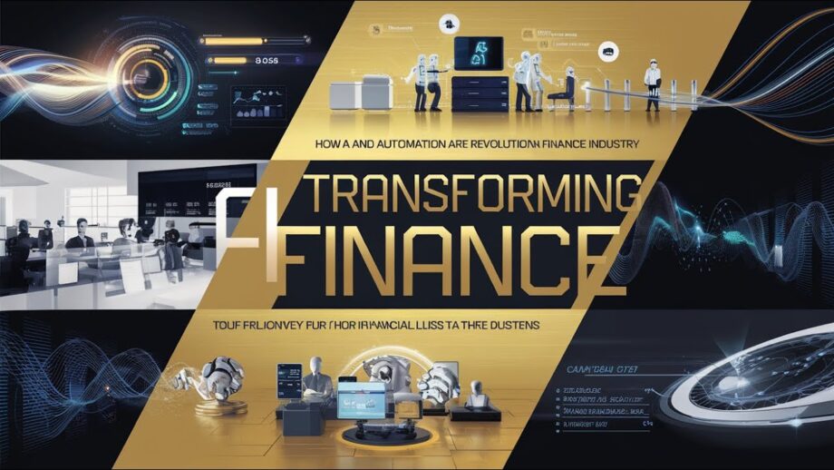 AI and Automation: Transforming Finance