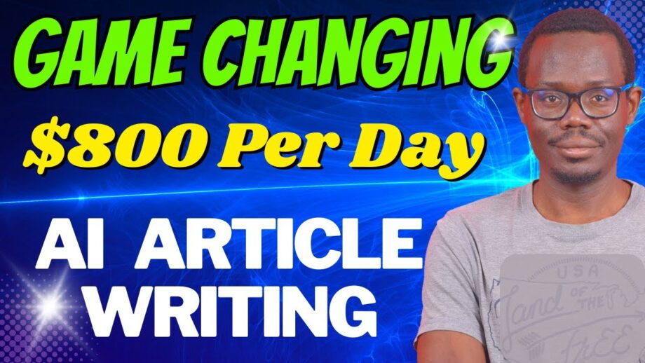 How To Use AI To Write Content for Affiliate Products | $800 Per Day