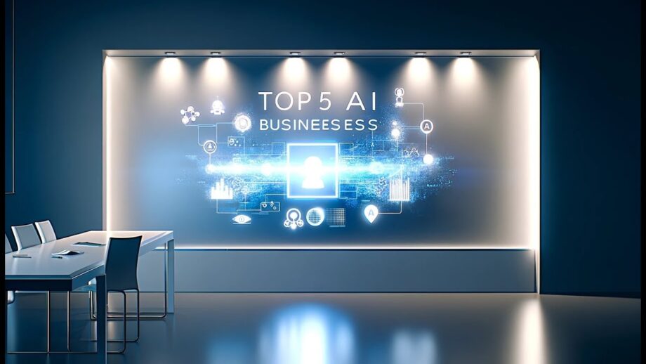 𝐓𝐨𝐩 𝟓 𝐀𝐈 𝐁𝐮𝐬𝐢𝐧𝐞𝐬𝐬𝐞𝐬 𝐭𝐨 𝐊𝐢𝐜𝐤𝐬𝐭𝐚𝐫𝐭 𝐢𝐧 𝟐𝟎𝟐𝟒 #money #tech #ai #startupideas #techtrends