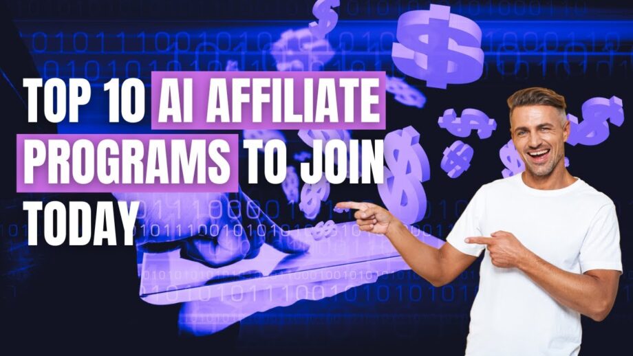 Top 10 AI Affiliate Programs to Join Today