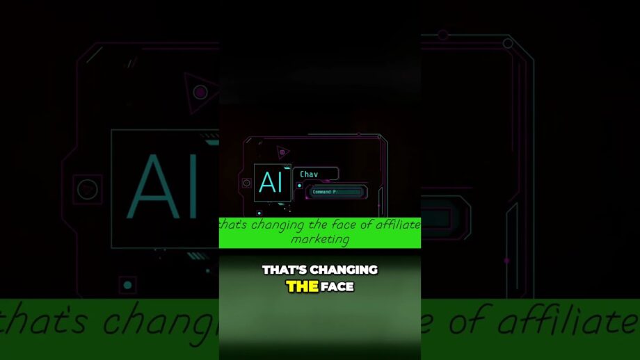 Unleashing the Power of AI: Revolutionizing Affiliate Marketing #affiliateprofits