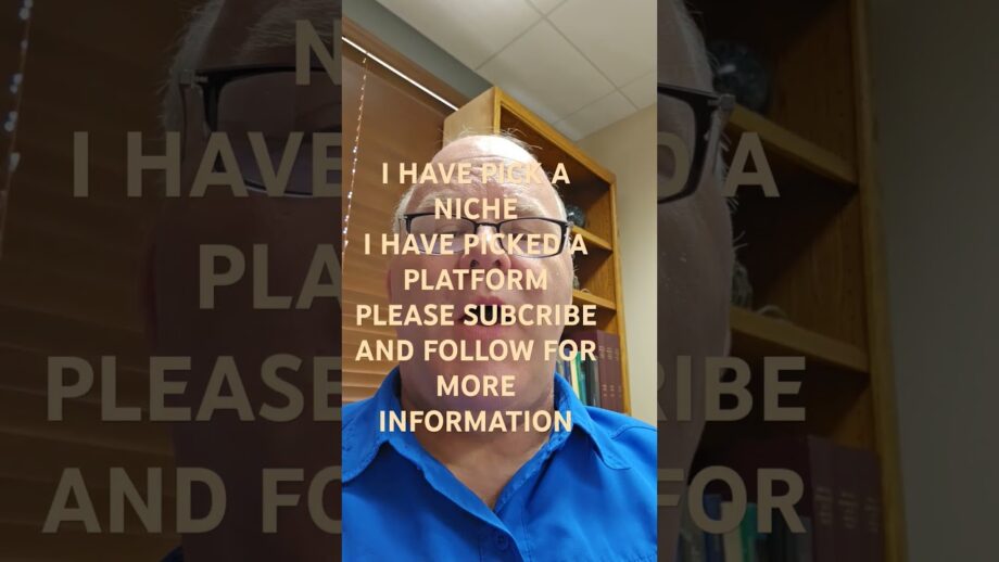 Need a platform or Niche?