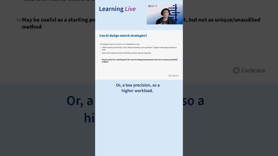 How can AI-based automation tools assist with systematic searching? Part 2a #ai