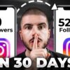 How I Gained 50,000 Followers In 1 Month (9 Easy Steps)