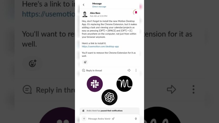 Using AI to Schedule Your Day 🤯 (Motion App + Slack + GPT4) #OpenAI #chatgpt #zapier