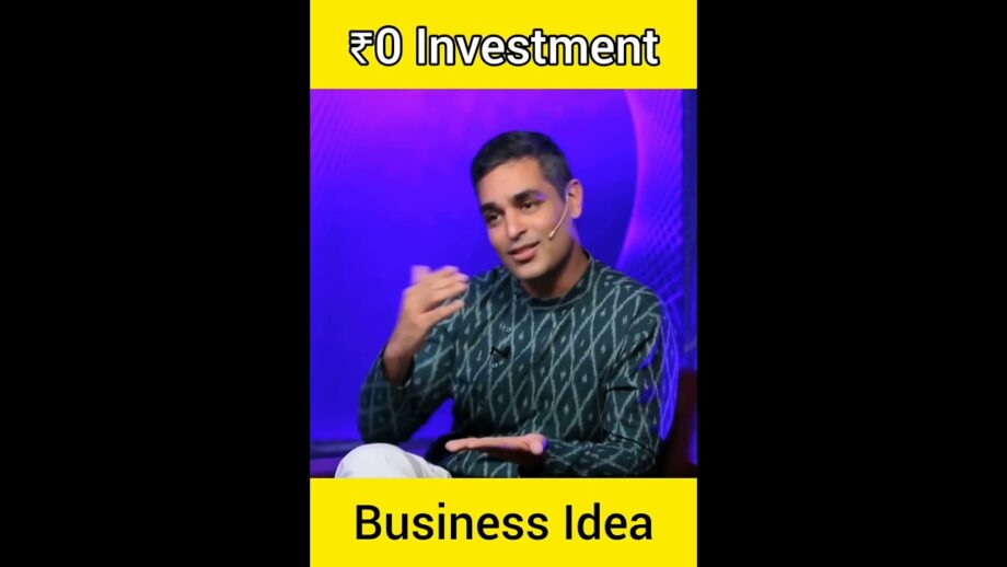 Zero investment business idea 💡 by Sandeep Maheshwari