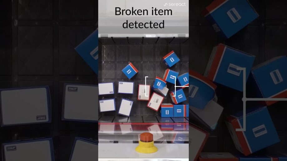 Sereact Lens | AI-based inventory management | #shorts