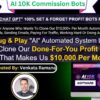 AI 10K Commission Bots Review | Automated System For Earn Money Online | Scam Or Legit System?