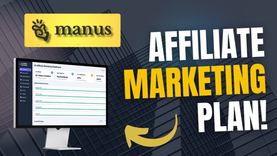 Manus AI - Game Changer For Affiliate Marketing 🤯