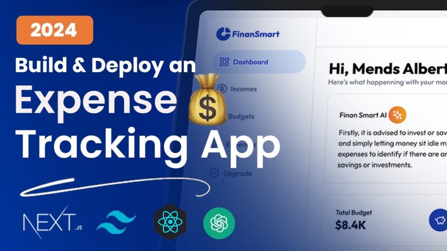 Build an Expense Tracker & Financial Advisor App with Next.js, Tailwind CSS, and Javascript