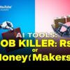 AI Tools Job Killers or Money Makers#aitools#JobMarket#IncomeStreams#AI#Automation#JobLoss#Financial