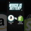 Amazon FBA vs Shopify Dropshipping | Which is Better? 💪📦